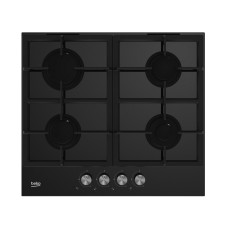 Beko HILG 64225 S Qazlı Bişirmə Paneli – 4 Gözlü, Qara, Temperli Şüşə  Description: