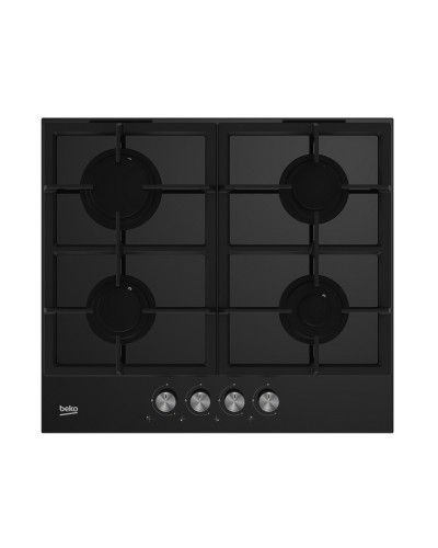 Beko HILG 64225 S Qazlı Bişirmə Paneli – 4 Gözlü, Qara, Temperli Şüşə  Description: