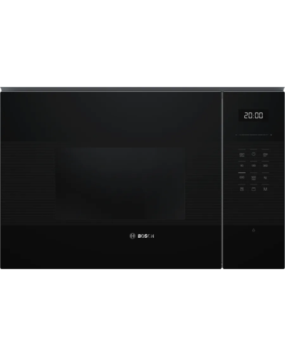 Mikrodalğalı soba Bosch BEL554MB2 25L Qril Elektron Qara Quraşdırılan