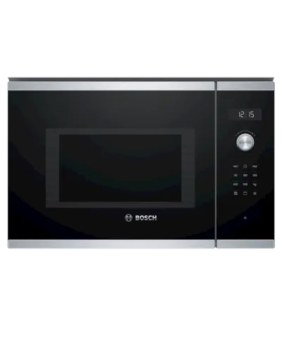 Mikrodalğalı soba Bosch BEL554MS0 25L Qril Elektromexaniki Qara Quraşdırılan