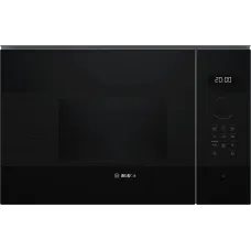 Quraşdırılan mikrodalğalı soba Bosch BFL524MB2 20L Elektromexaniki Qara