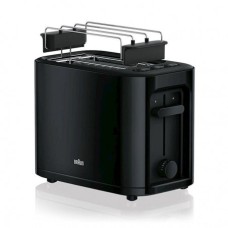 Braun HT 3010 BK Toster – 1000W, 2 Bölmə, 7 Qızartma Rejimi