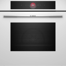 Quraşdırılan Soba Bosch HBG7741W1 Elektrik 71L Pirolitik Təmizləmə Qril Konveksiya Ağ