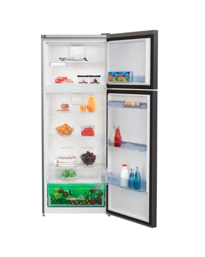 Soyuducu Beko RDNE510M20XBR 408L No Frost İkikameralı Qara İnvertor