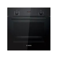 Электрический духовой шкаф Bosch HBF512BB1T 66L с грилем и конвекцией, черный, встраиваемый