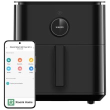 Аэрогриль Xiaomi – 6.5L, 1800W, 12 программ, Автоотключение, Черный