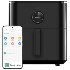 Аэрогриль Xiaomi – 6.5L, 1800W, 12 программ, Автоотключение, Черный