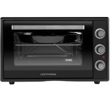 Hoffmann F3700 Black Elektrik Soba – 37L, 1400W, Termostat və Taymer