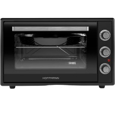 Hoffmann F3700 Black Elektrik Soba – 37L, 1400W, Termostat və Taymer