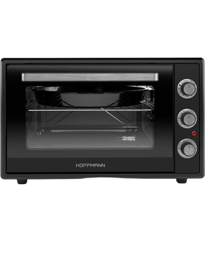 Hoffmann F3700 Black Elektrik Soba – 37L, 1400W, Termostat və Taymer