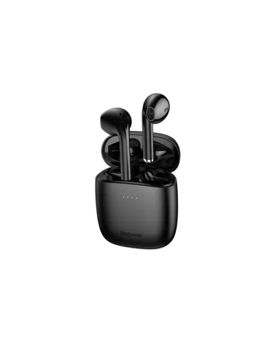 Baseus W04 Simsiz Qulaqlıq Qara