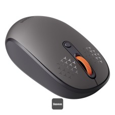 Baseus F01A Simsiz Mouse Yüngül Səssiz DPI 800/1000/1600 Boz