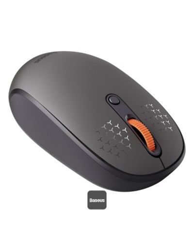 Baseus F01A Simsiz Mouse Yüngül Səssiz DPI 800/1000/1600 Boz
