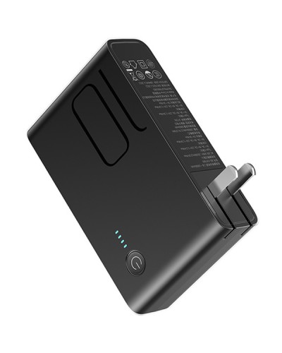 Baseus Energy Reactor PPNLDT909-01 10000mAh 18W Внешний аккумулятор и сетевое зарядное устройство 2-в-1