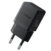 Baseus Palm Fast Charger 30W PD3.0 USB-C Şarj Adapteri Qara