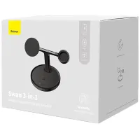 Baseus Swan WXTE000101 3-in-1 Simsiz Şarj Stendi