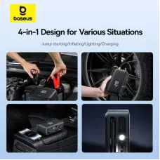 Пусковое устройство Baseus Super Energy Series 4-в-1 600A Черный