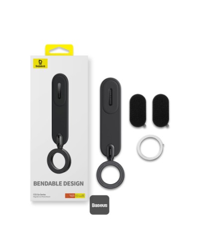 Магнитный держатель телефона Baseus C02 Go для автомобиля 360° Черный
