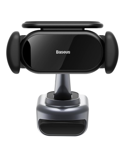 Baseus T-Space Series Solar Electric Car Holder Tesla Model 3/Y Telefon Tutacağı Qara