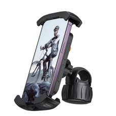 Baseus QuickGo Series Bike Phone Mount Velosiped Telefon Tutacağı Qara