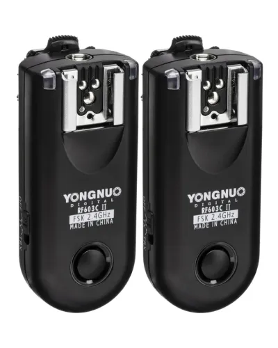 Yongnuo RF-603 II Simsiz Flash Tətikləyici Dəsti (Canon/Nikon Universal)