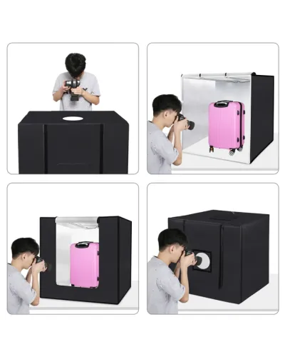 Puluz PU5080 Foto Studio LED Çadır İşıq Qutusu 80×80×80 sm