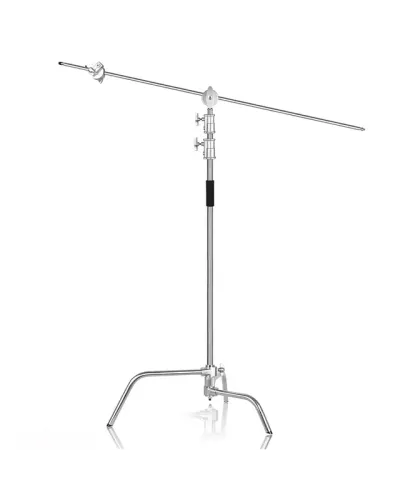 C-Stand + Polad Durna Dayağı 330sm (Boom Arm 120sm, Grip Head Set)