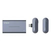 SYNCO P1S T Simsiz Yaxa Mikrofon Sistemi (Power Bank Keys ilə)