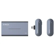 SYNCO P1S L беспроводной петличный микрофон для iPhone (с кейсом power bank)