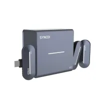 SYNCO P2S T Simsiz Yaxa Mikrofon Sistemi (2 Nəfərlik, Power Bank Keys ilə)