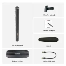 SYNCO Mic-D2 Hiperkardioid XLR Shotgun Mikrofon