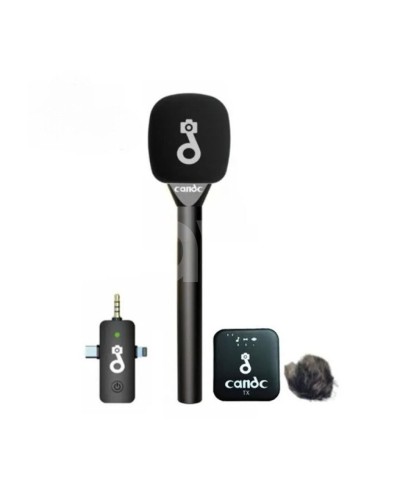 Interview Dual İki Kanallı Lavalier Mikrofon