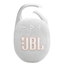 JBL Clip 5 Portable Bluetooth Speaker – White