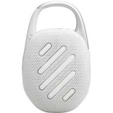 JBL Clip 5 Portable Bluetooth Speaker – White