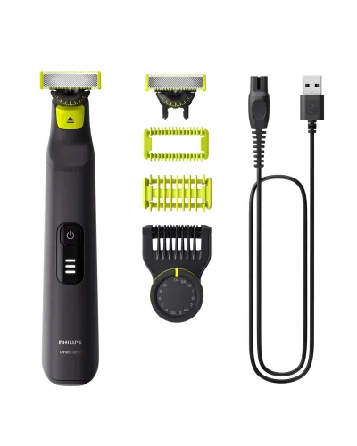 Philips Elektrik Üzqırxan – Quru/Nəmli, 90 dəq, 4 Başlıq, Trimmer,