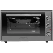 Электрическая духовка Hoffmann EF600 Black – 60 л, 2000 Вт, механическое управление