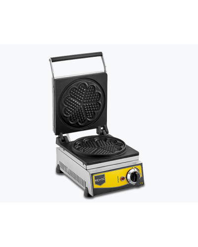 Peşəkar Waffle Aparatı – 1200W, Kompakt Model
