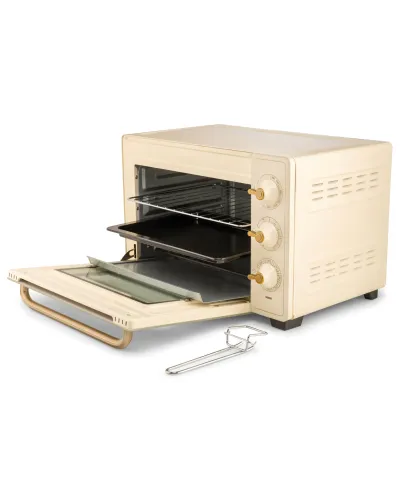 Gorenje OM30CLI Mini Soba – 30L, 1600W, Konveksiya, Bej Dizayn