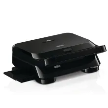 Braun SM5001 Sendviç Düzəldən 800W Qara (Çıxarıla bilən Lövhələr)