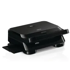 Braun SM5001 Sendviç Düzəldən 800W Qara (Çıxarıla bilən Lövhələr)