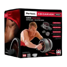 Кинетический тренажёр для пресса и рук – Ab Roller с карбоновой пружиной