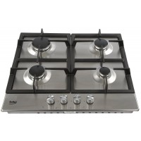 BEKO HIAG 64225 SX Qazlı Bişirmə Paneli – 4 Gözlü, Paslanmayan Polad