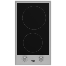 Beko HDCC 32200 X Elektrikli Bişirmə Paneli – 2 Gözlü, Şüşə-Keramika