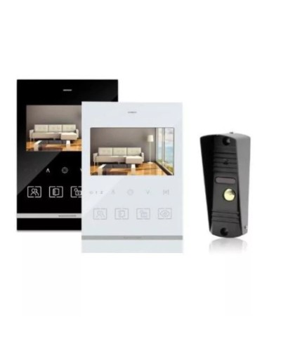 Hermax HR-LA-04M + HE-ST-60P 4.3" TFT Ekranlı Video Domofon Dəsti