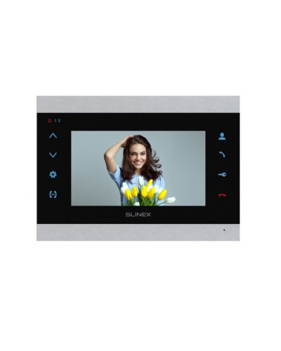 Slinex SL-07MHD 7" TFT Ekranlı Video Domofon Monitoru (Gümüş + Ağ / Gümüş + Qara)