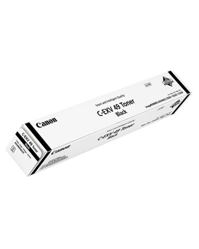 Canon C-EXV 49 BK 8524B002 Black Original Toner Kartrici