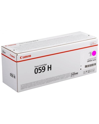 Canon CRG-059H M  Magenta Original High Yield Toner Kartrici