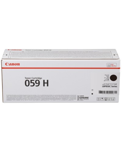 Canon Cartridge 059H CRG-059H BK 3627C001AA Black Original Toner Kartrici