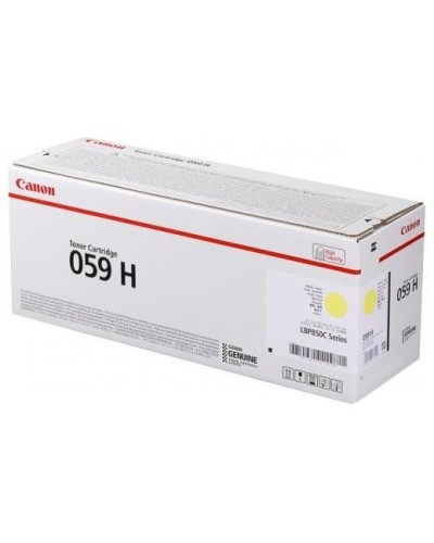 Canon Cartridge 059H CRG-059H Y Yellow Original Toner Kartrici