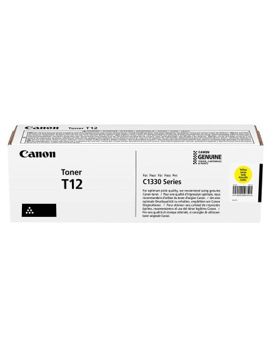 Canon T12 Y  Yellow Original Toner Kartrici